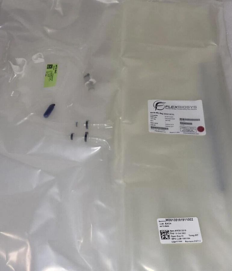 5 - AKTA 50L Bags, FLEXBIOSYS SINGLE USE DISPOSABLE BAGS, BOX of 5 (W3013518)