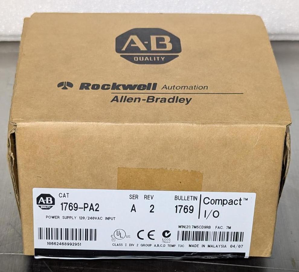 Allen Bradley  1769-PA2  Compact  I/o Power Supply Module Ser A