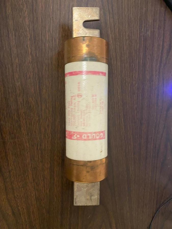 Used Trionic Gould Shawmut TRS400R Time Delay Fuse 400 A 600V