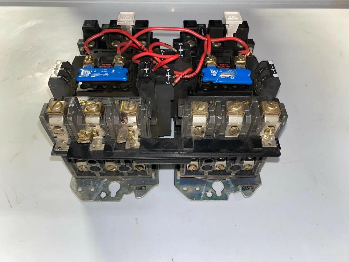 Used Allen Bradley 520E-BOD-XXX Multi-speed size 1 starter two speed