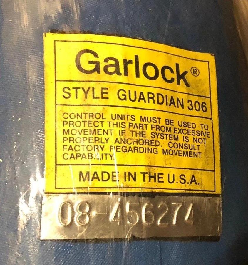 16" GARLOCK G306 E-Z FLO RUBBER EXPANSION JOINT