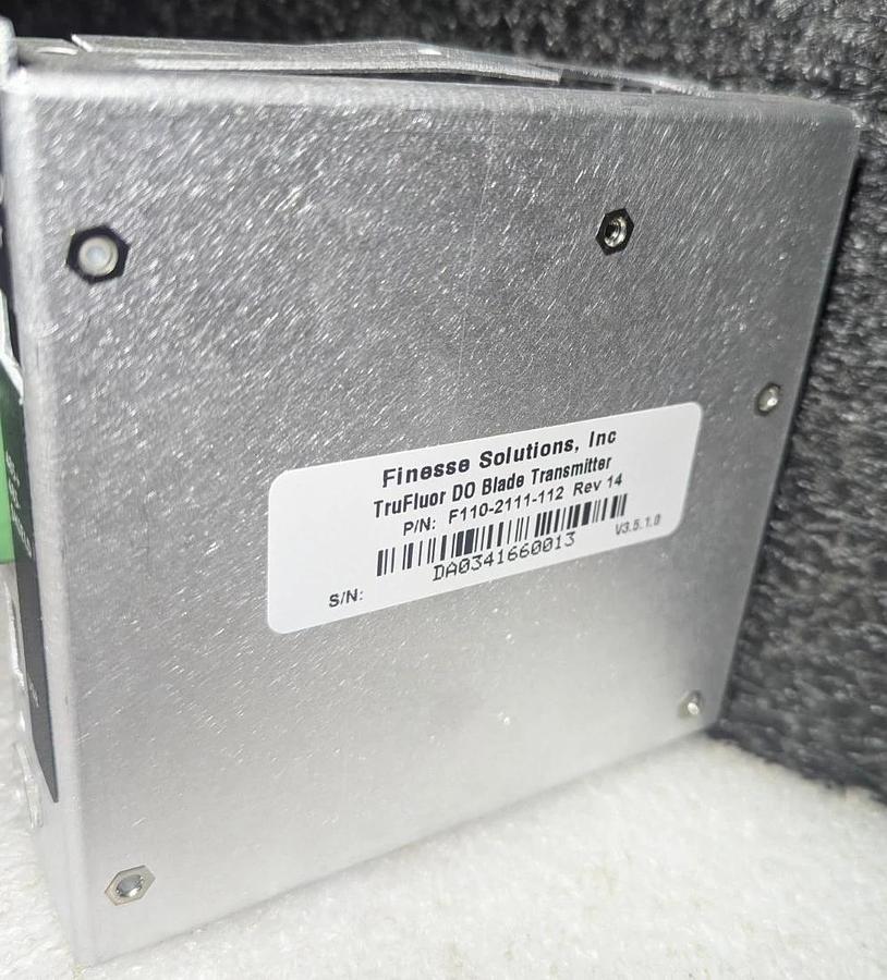 Used Finesse Solutions  F110-2111-112 REV 14 TruFluor Do Transmitter