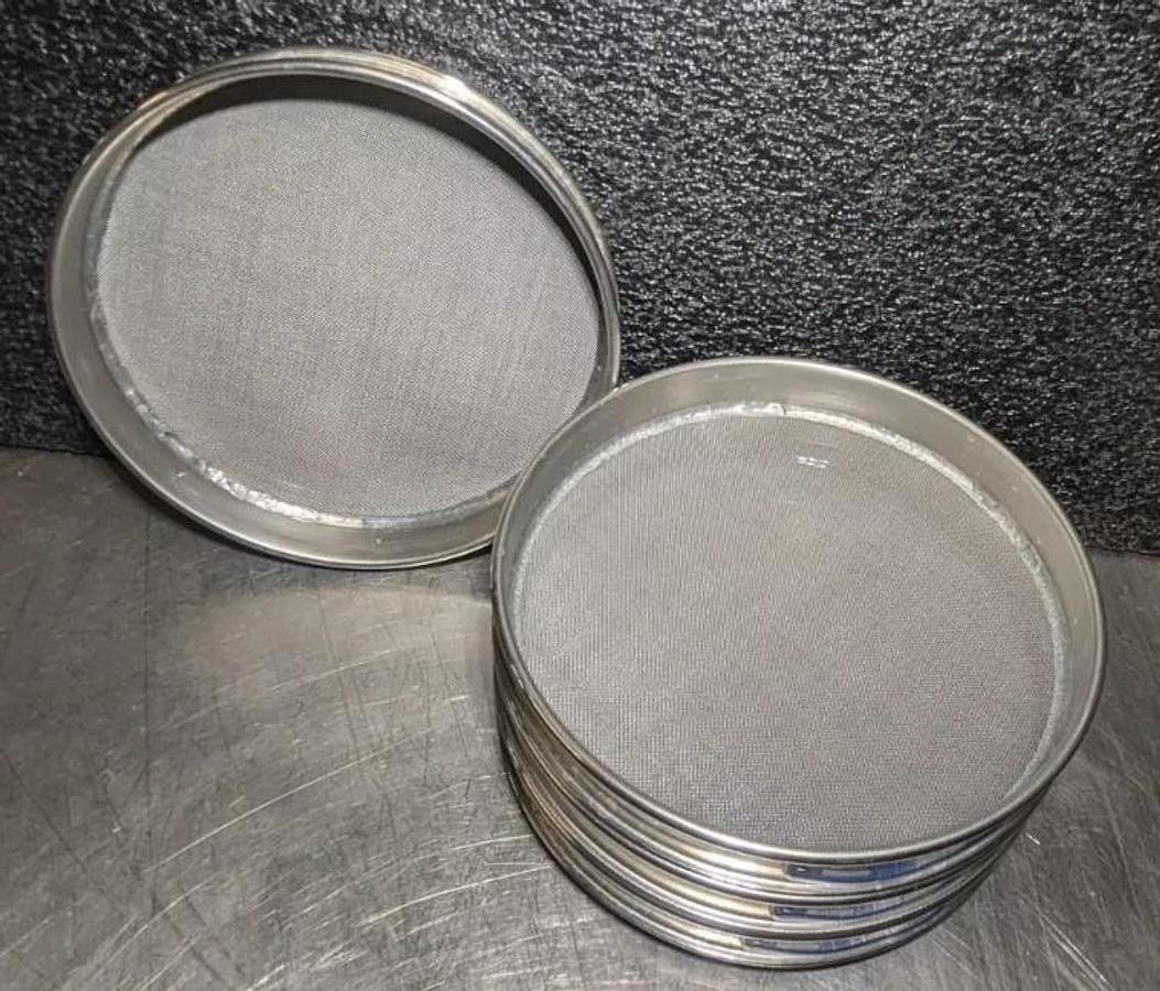 Used 8" USA Standard Testing Sieve Stainless Steel, Size  No. 140,70,45,40