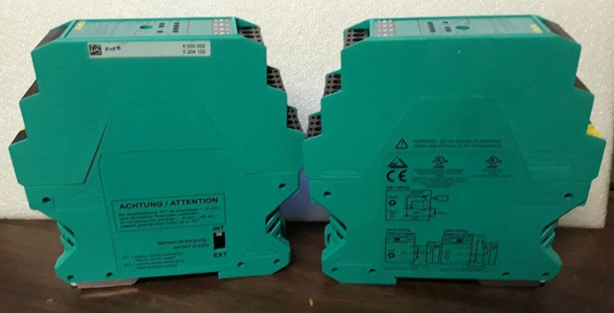 Used Lot of 2  Pepperl-Fuchs VBA-4E-KE-ZEJQ