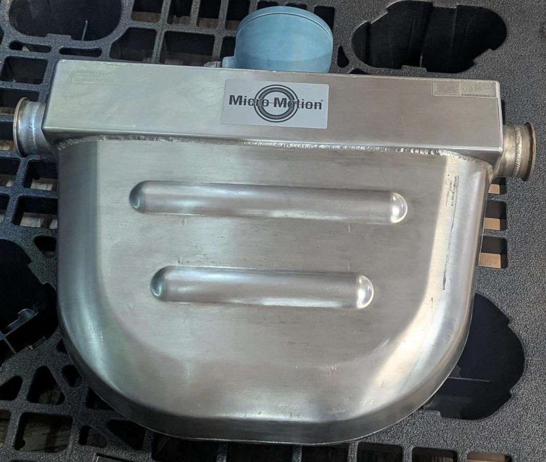 Used Micro Motion H20S352NWBMEZZZZ  2" Mass flow sensor