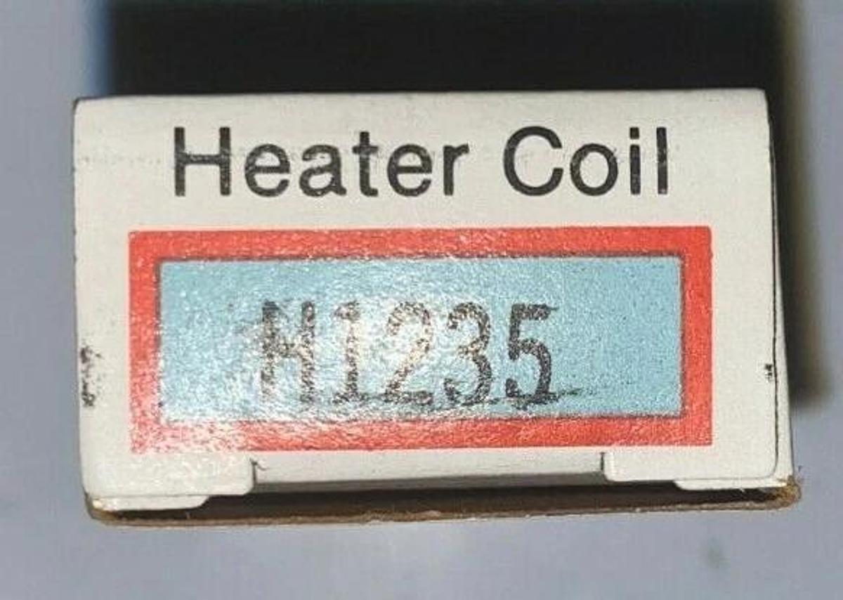 3 / EATON Cutler Hammer H1235 Starter Overload relay heater elements
