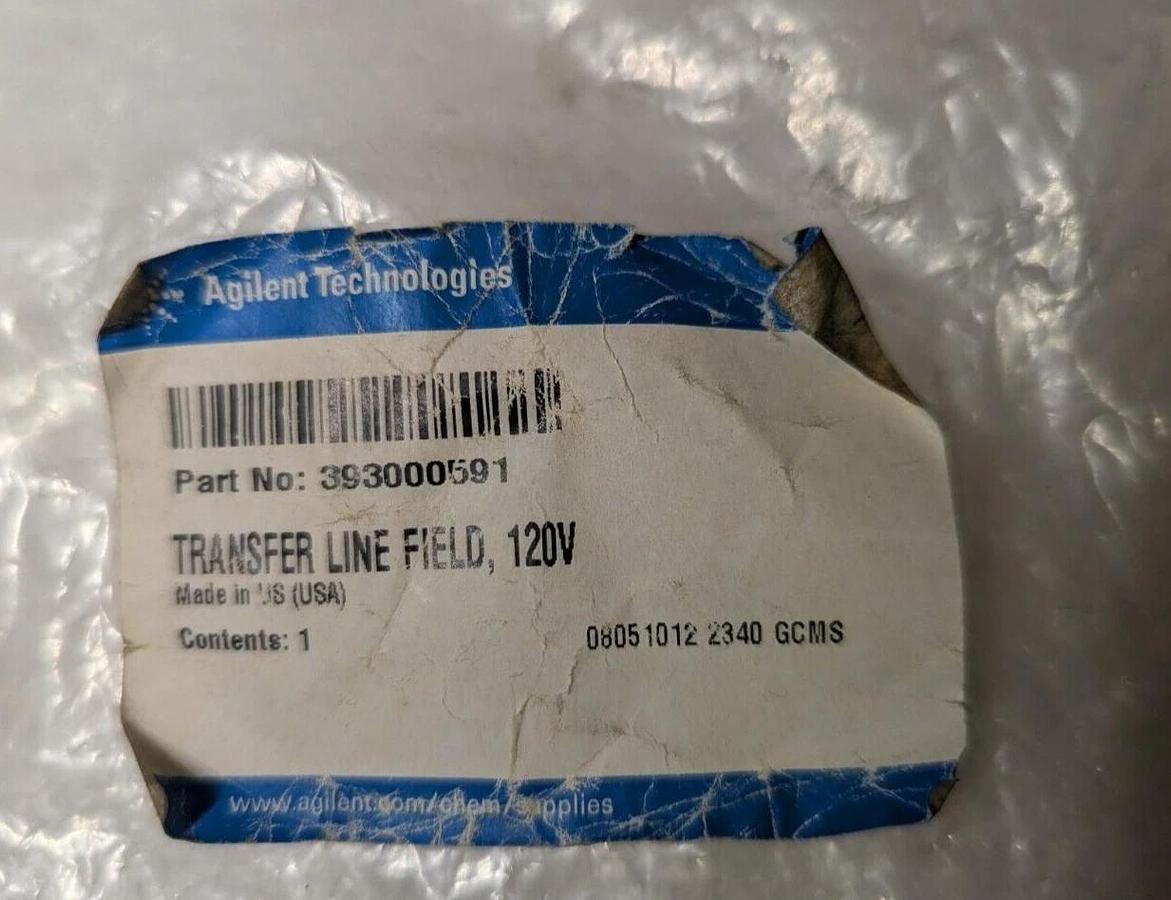Agilent 393000591 Transfer Line Field 120V