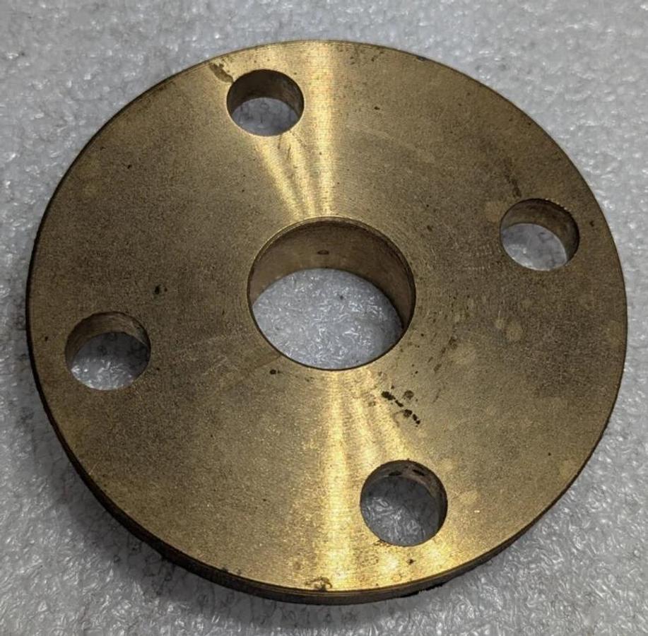 Nibco Brass B584-844 1-1/4" Cast Sweat Solder Joint Flange 4 Bolt Class 150