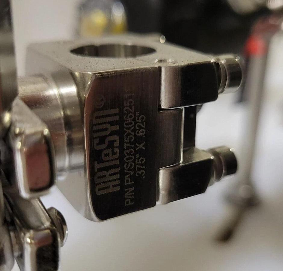 Used Repligen accessory Cart LRF Skid N15902 with Artesyn pinch valves