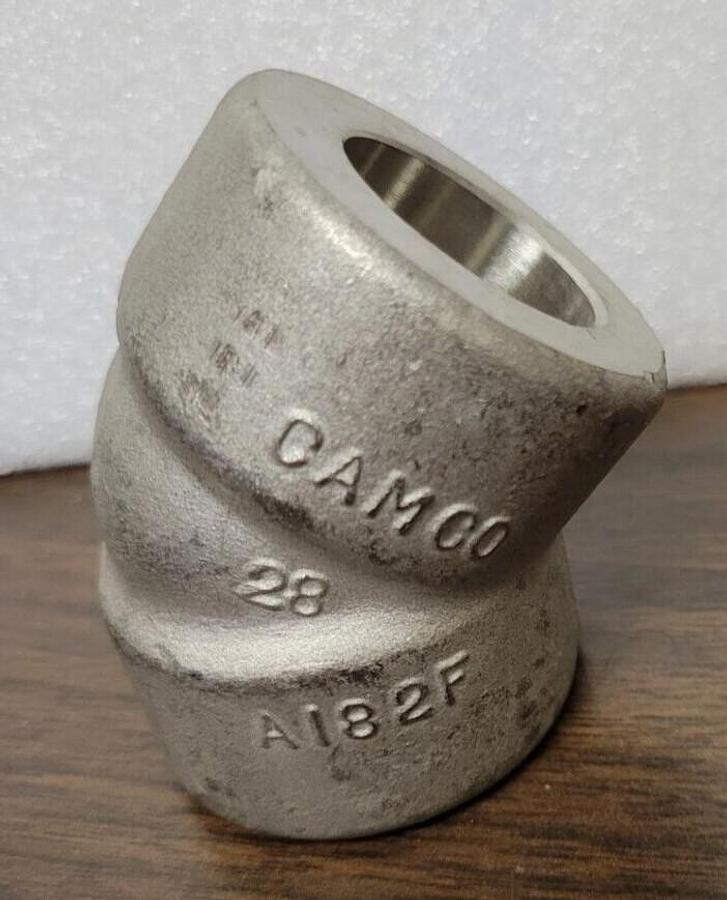 Camco Stainless Steel 45 Elbow 3/4" 6000 PSI A182F