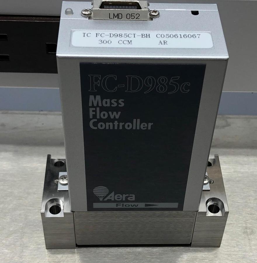 Aera Advanced Energy FC-D985c TC FC-D985CT-BH 300 CCM, AR Mass Flow Controller