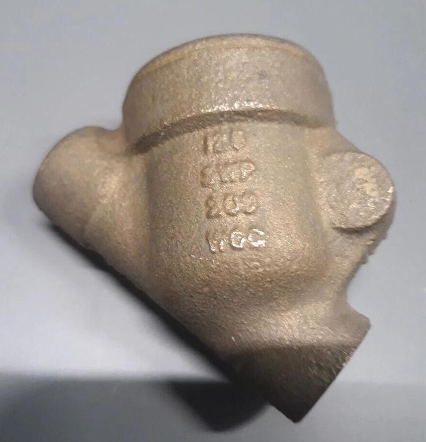 3 pcs/one price New-No Box;  Swing  Check Valve Bronze; Solder; Size: 3/8"