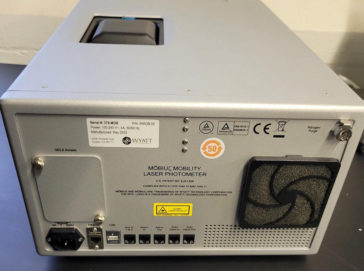 Used 2022 Wyatt Mobius Light Scattering Instrument WMOB-09