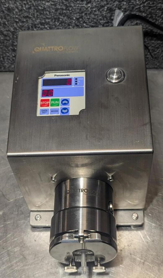 Used QuattroFlow Fluid Systems QF30DM  Quaternary Diaphragm Pump Type QF30ADEGNW-115