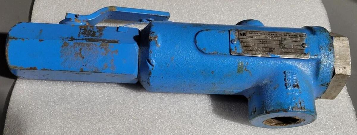 Used NB Crosby Valve & Gage Co. 68060 , JMB L21CD Relief Valve 15 GPM 3/4" 2 , 1