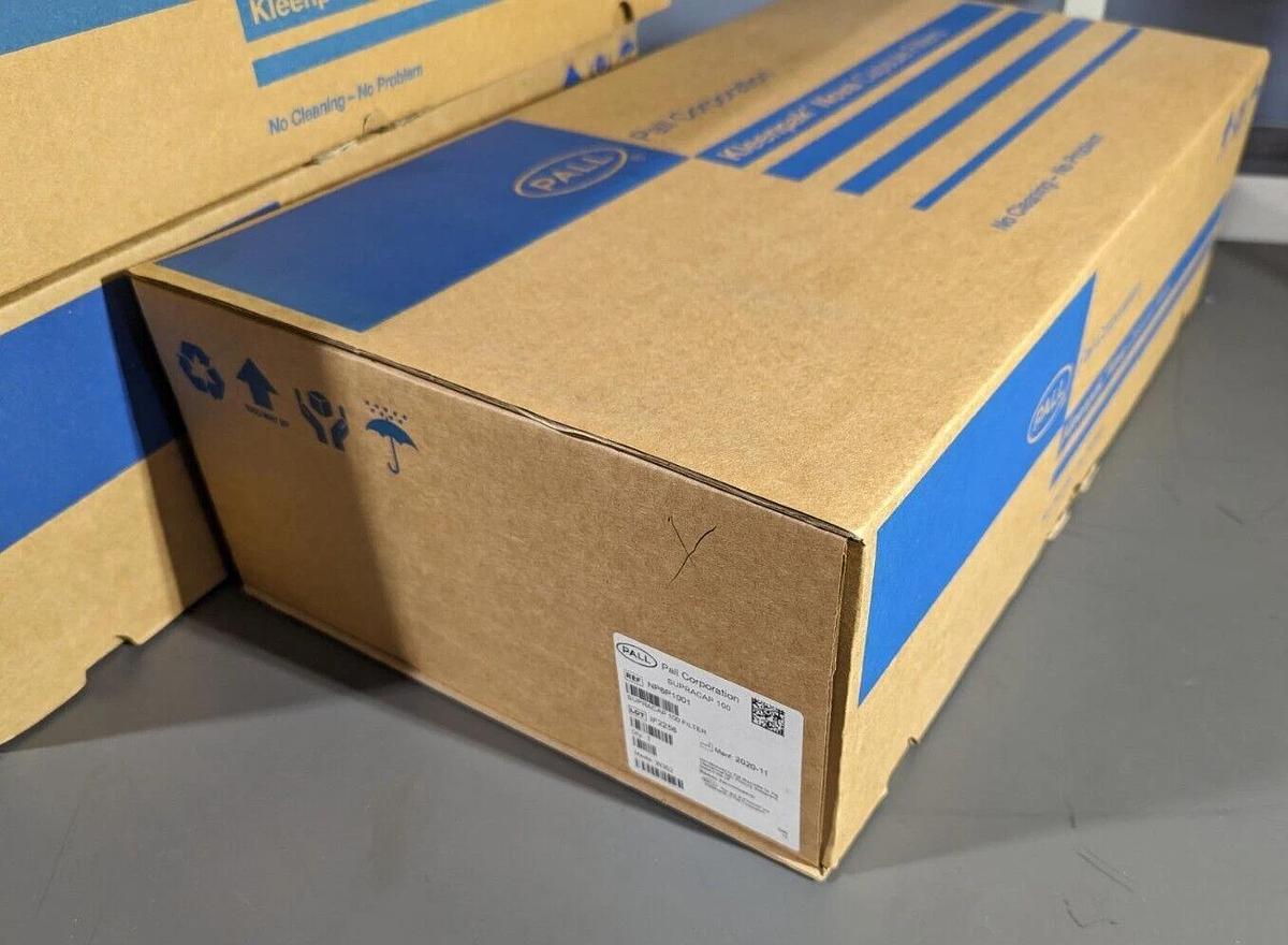PALL NP6P1001 Supracap 100 filter capsule,  10 inch,  1-3 µm Seitz P100 media