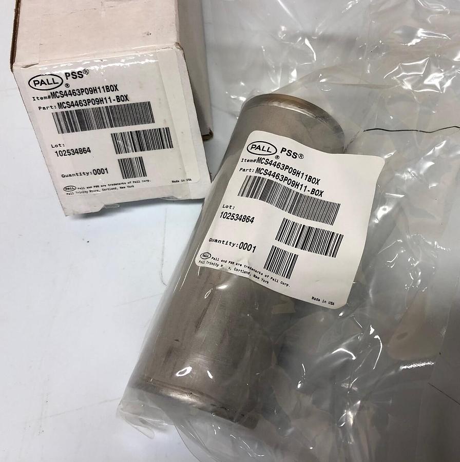PALL PSS® Porous Metal Filter Cartridge MCS4463P09H11BOX