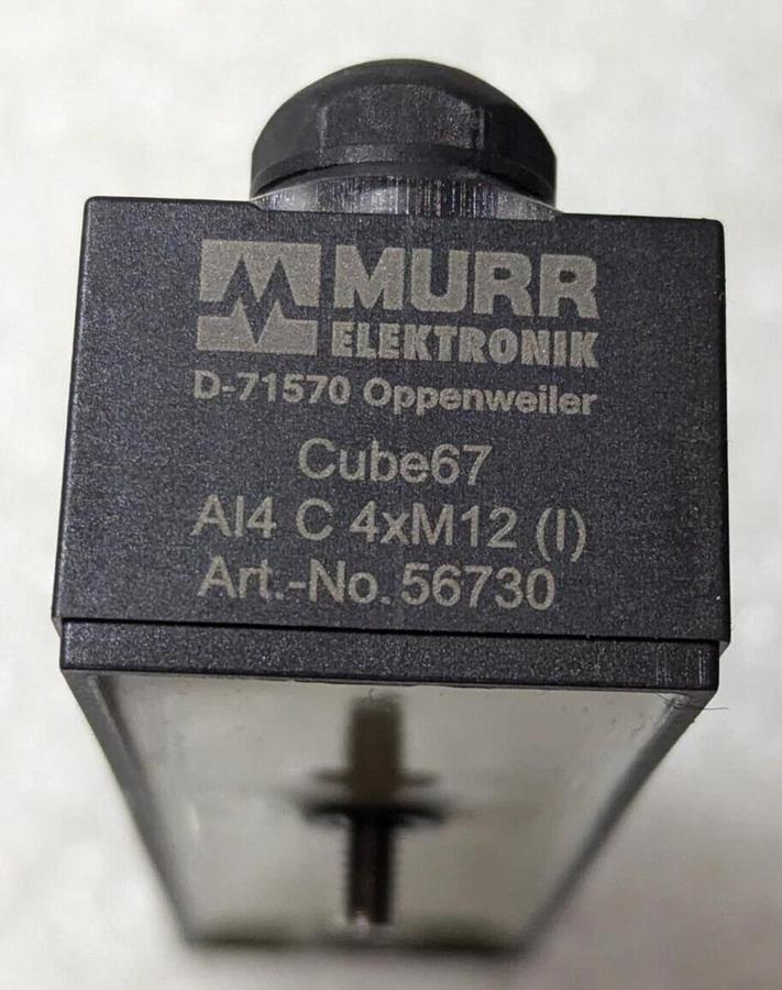 Used Murr Elektronik  Cube67  C 4xM12 , D-71570, 56730