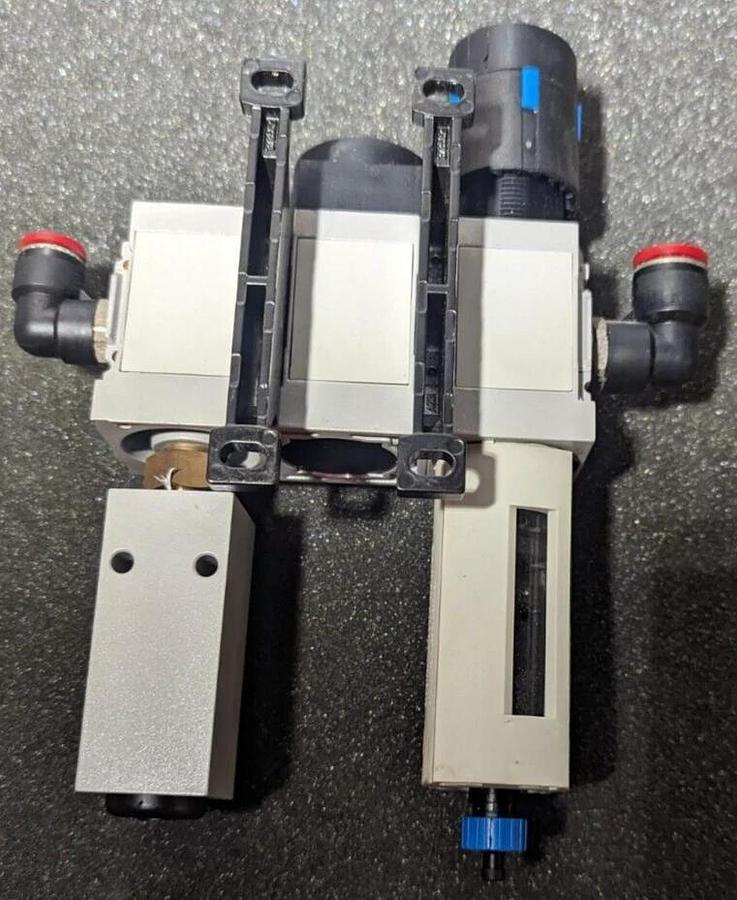 Used Festo MS4 regulator 529146 ,D443 / 529531, D443 / 527703 , C343 Solenoid Valve