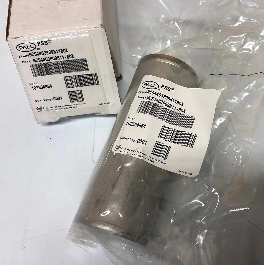 PALL PSS® Porous Metal Filter Cartridge MCS4463P09H11BOX