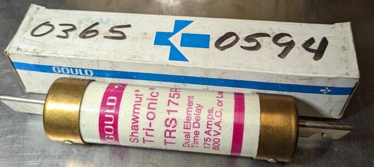 Gould Shawmut TRS175R 600 V 175 A Class RK5  Fuse