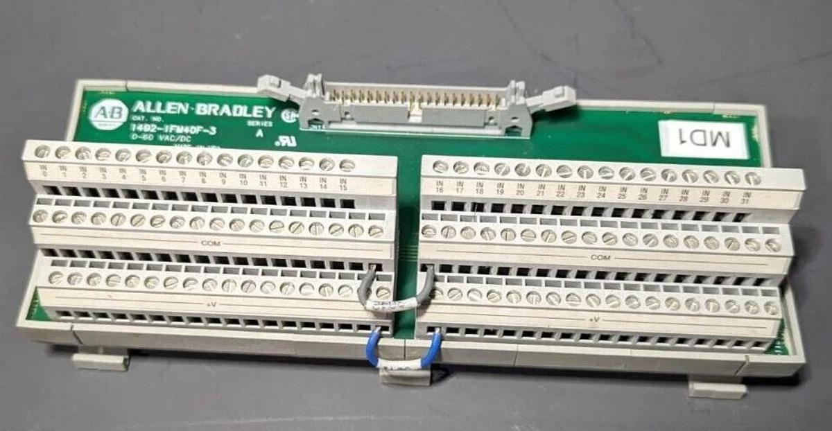Used Allen Bradley 1492-IFM40F-3  serie A  Interface Module
