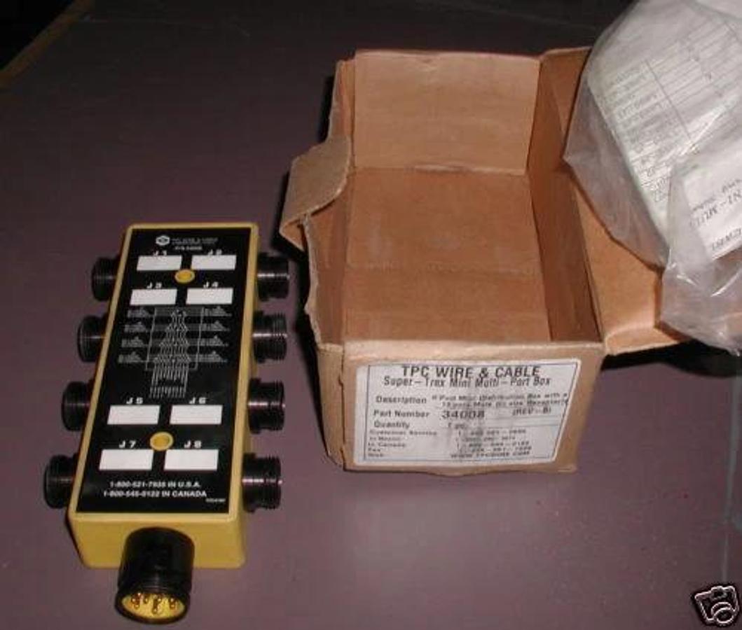 TPC Wire & Cable Super-Trex Mini Multi-Port Box #34008
