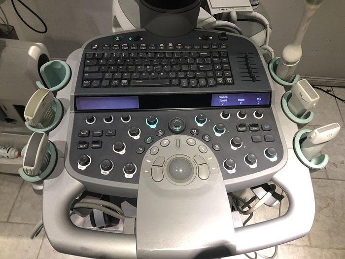 Used Siemens Acuson S1000 Ultraschallsystem mit 5 Sonden, Mitsubishi Drucker P95