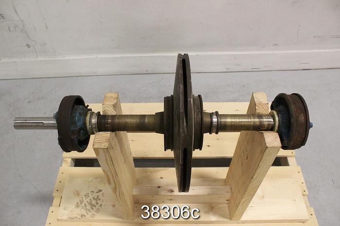 Used Goulds 3405 M 3x4x17 Pump Rotating Assembly #38306