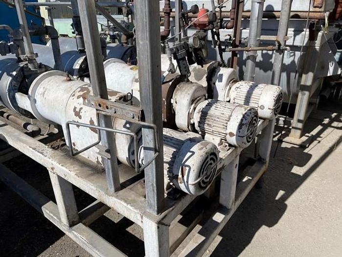Used Votator 3- Barrel Scrape Surface Heat Exchanger