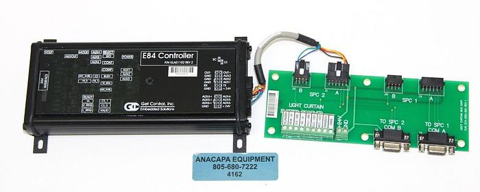 Used Get Control Inc E84 Serial to Panel Controller KLA01102 REV 2 & interface (4162)