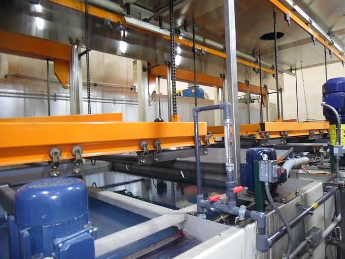 Used Custom Mulit-Stage Indexing Ecoat Line