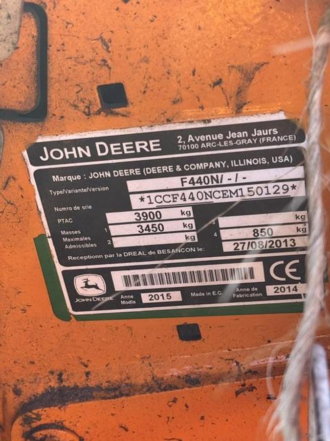 Gebruikt 2014 John Deere F440M