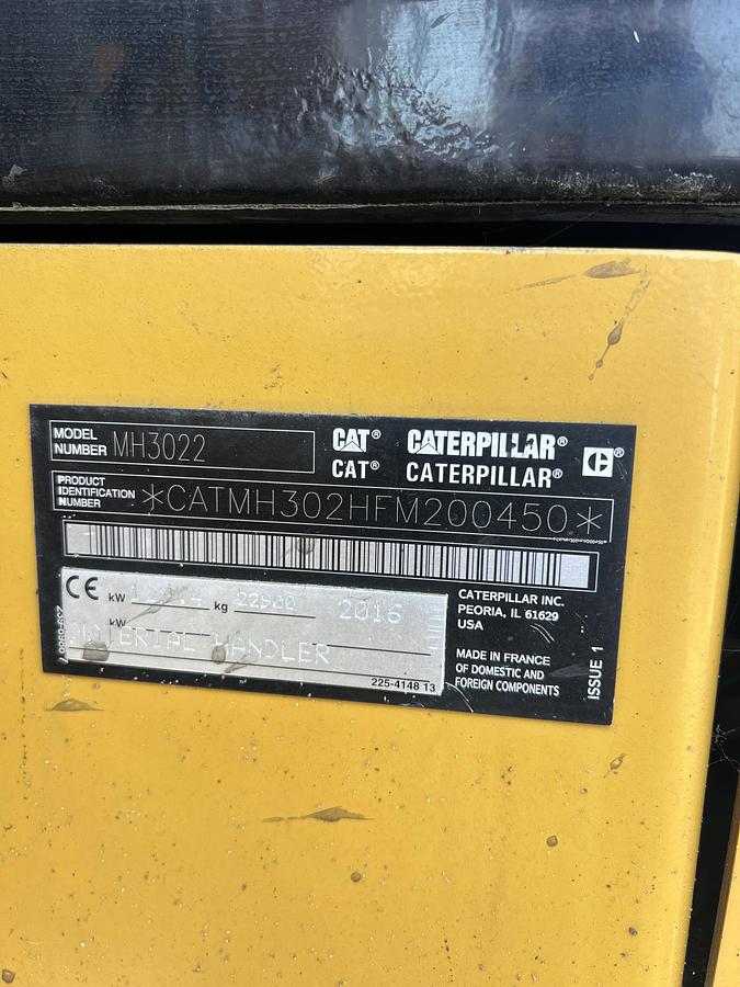 Gebruikt 2016 Caterpillar MH3022