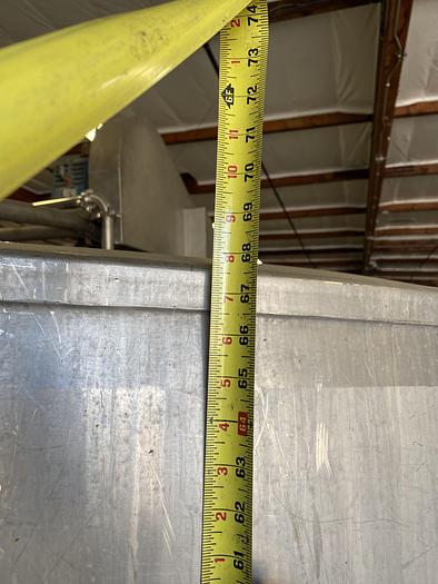 Used Damrow 4500 Gallon Double-O Cheese Vat Stainless Steel Jacketed Tank w/ Mixers