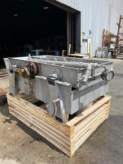 Used BIRD JONSSON MODEL 24 VIBRATING STAINLESS STEEL SCREEN