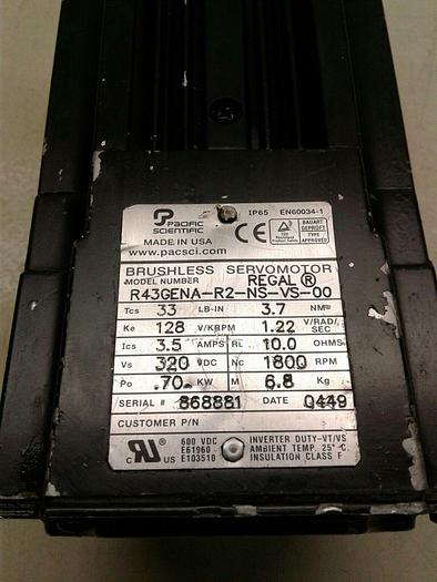 Used Pacific Scientific R43GENA-R2-NS-VS-00