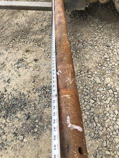 Used Drill Stem with Open-Side Rope Socket