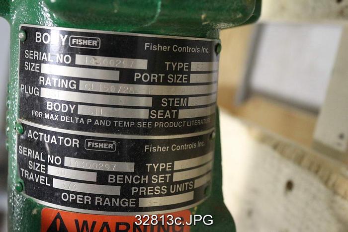 Used Fisher EZ 1" Steam Valve #32813