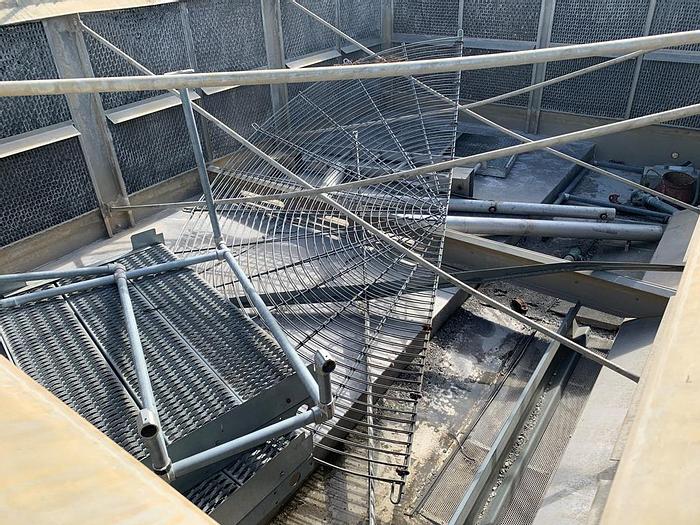 Used Refrig, Cooling Tower, 518 T, Evapco, S/ST, Mdl AT112-418, B #S743191