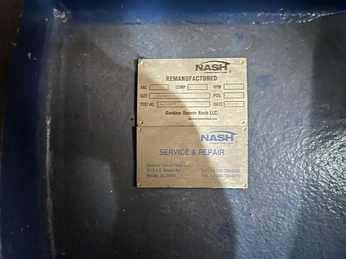 Used Nash CL4002 Vacuum Pump