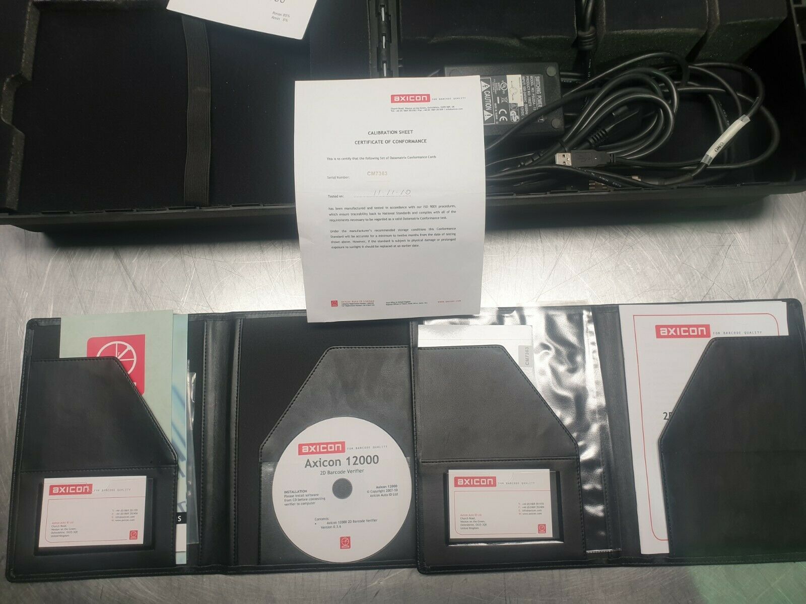 Used Axicon 12000 2D Barcode Verifier