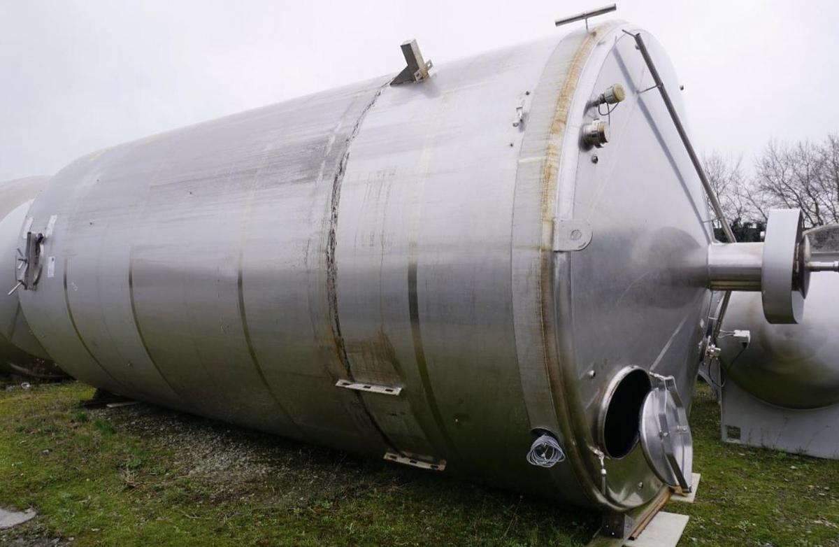 Used 50,000 Litre 304 Stainless Steel Insulated Tank