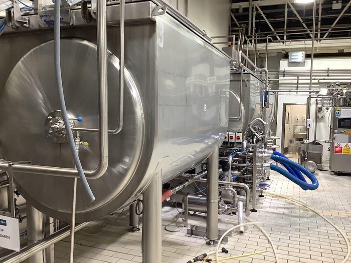 Used 3000 litre Gemak Ribbon Blender