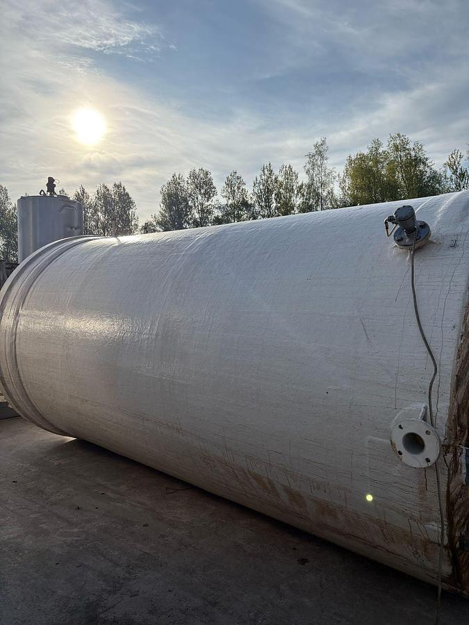 Used Forbes 15,000 Litre GRP Storage Tanks