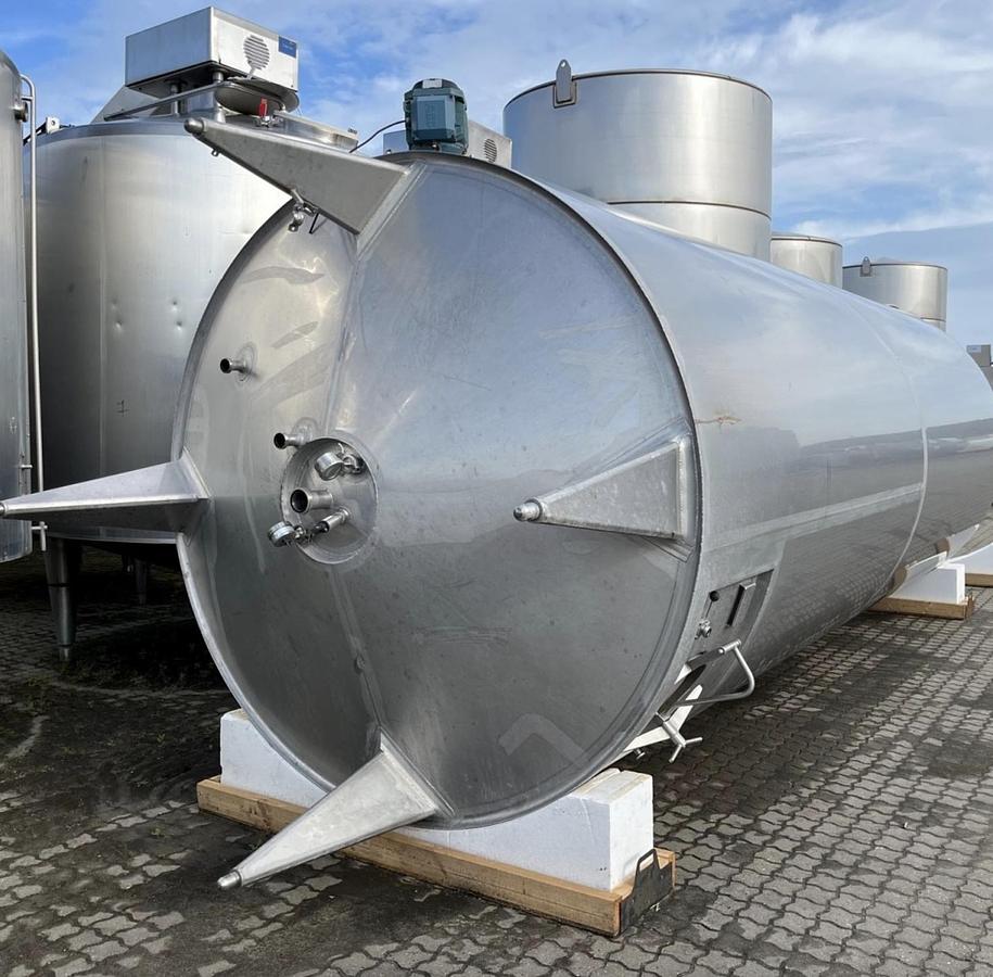 Used 23,000 Litre Stainless Steel Insulated Mixing Tanks