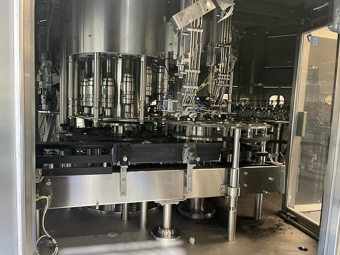 Used Krones PET Bottling line for still water 18,000 BPH