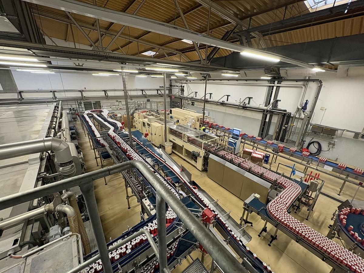 Used 60,000 CPH Krones/KHS Can Filling Line 