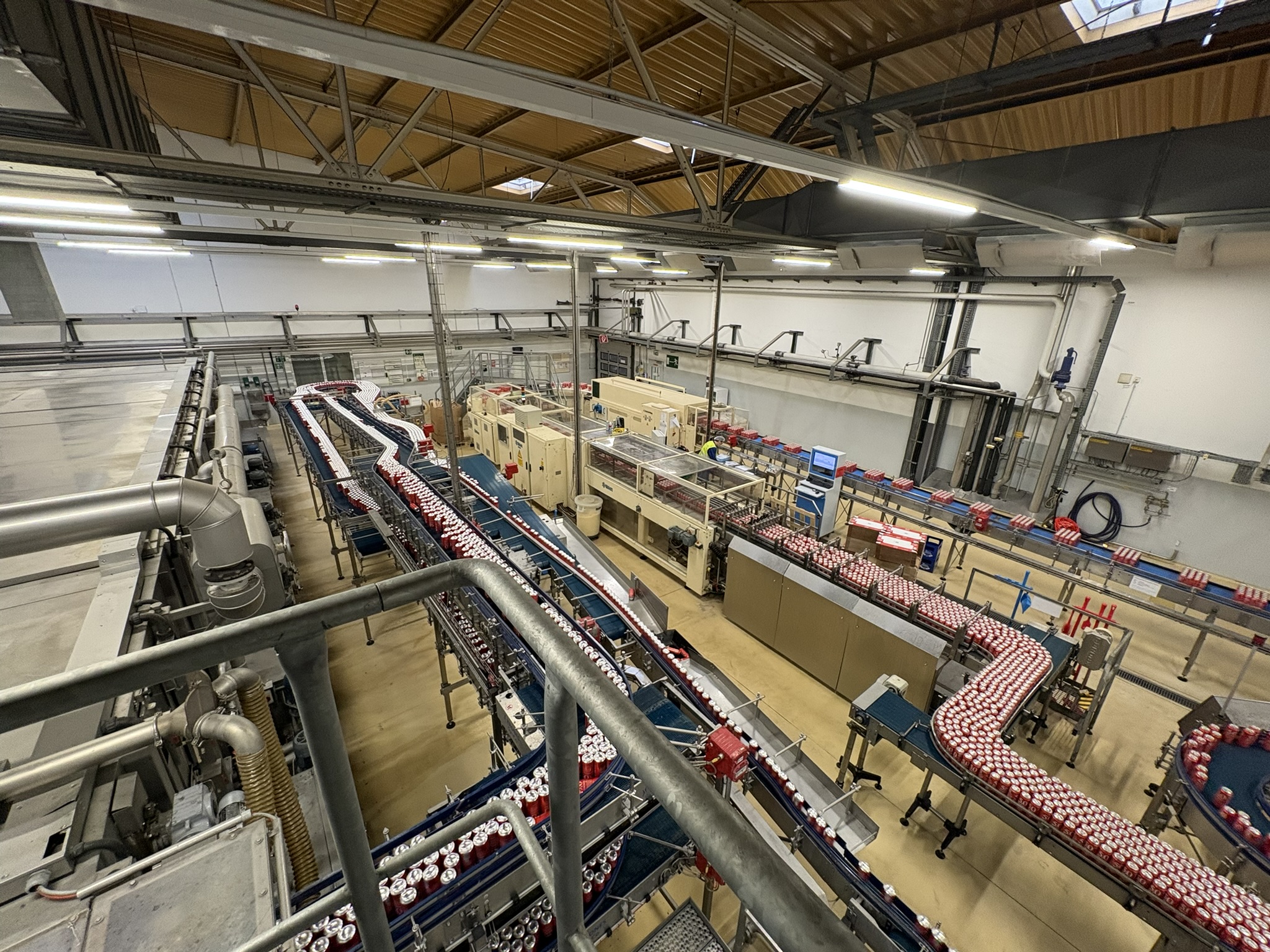 Used 60,000 CPH Krones/KHS Can Filling Line 