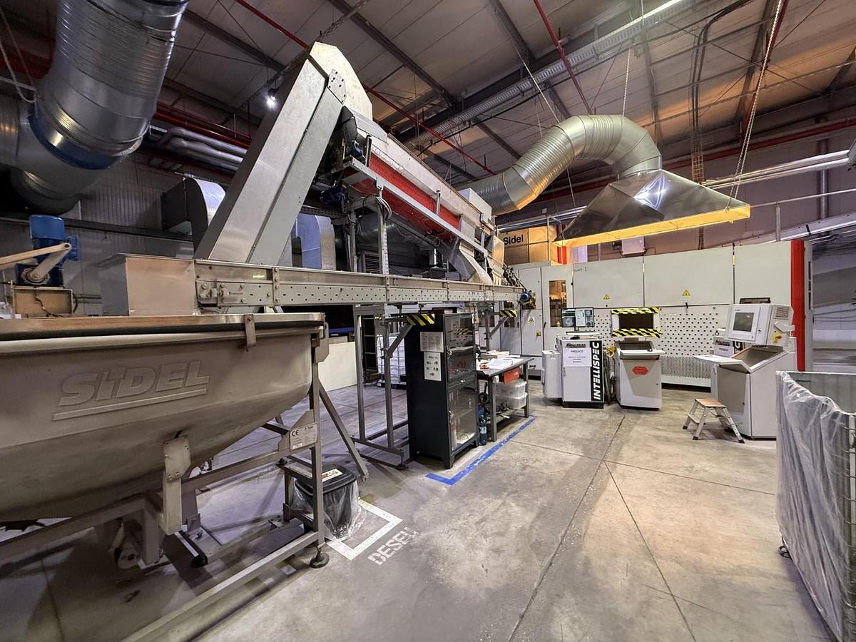 Used Used SIDEL PET Aseptic Filling Line for Sale – 36,000 BPH | Complete Non Carbonated Beverage Line